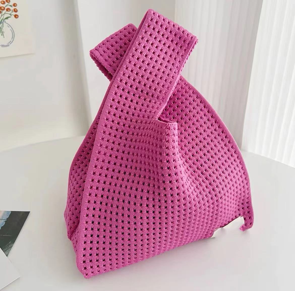 Hollow Knit Handbag - DippedShop Wholesale - #3379