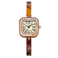 Minimalist Square Quartz Bangle Bracelet Wrist Watch MK2SSAS6W6JWA10