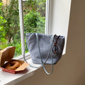 Minimalist Matte Casual Bucket Tote Bag 6W10BBG2474