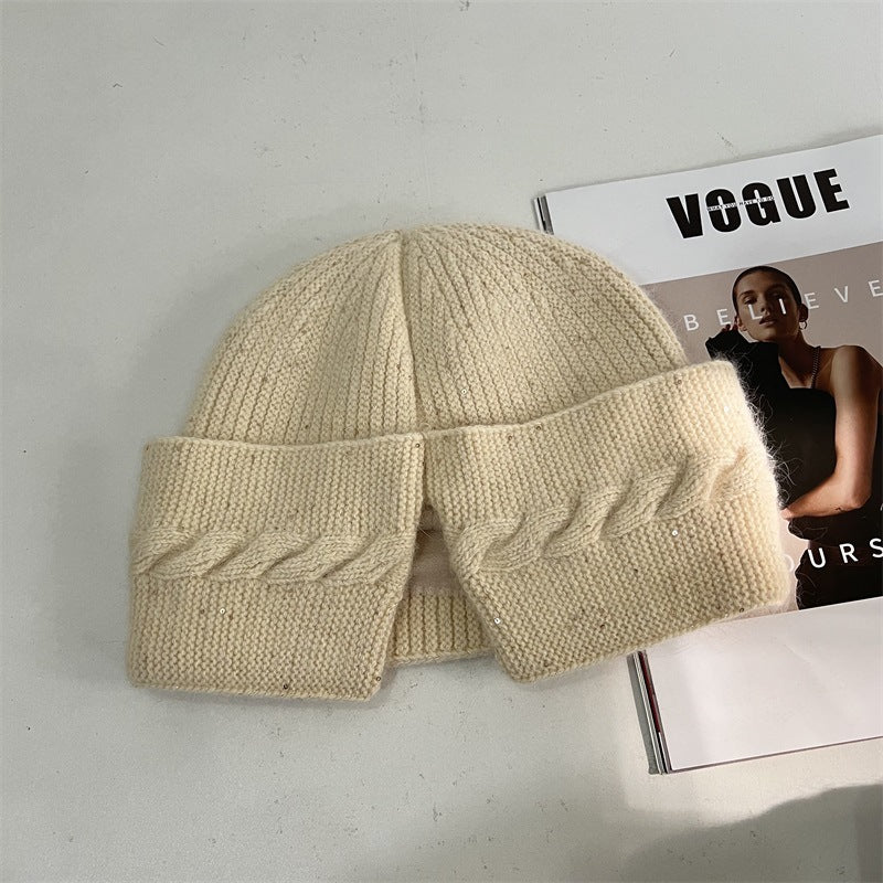 Chunky Cable Knit Beanie - DippedShop Wholesale - #7235