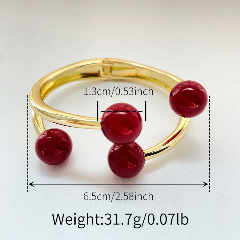 Vintage Bead Cuff Bracelet - DippedShop Wholesale - #2931