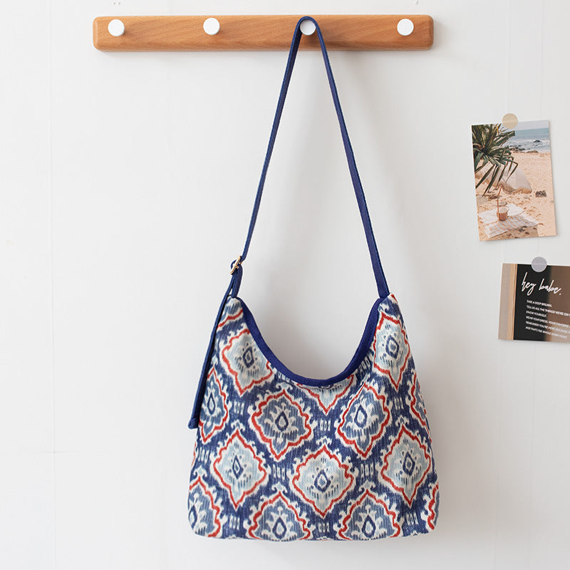 Vintage Floral Shoulder Bag - DippedShop Wholesale - #5619