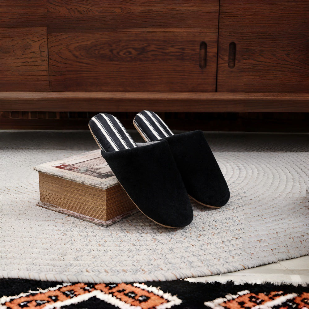 Winter Fluffy Plush Warm Non-Slip House Slippers 6W8FSP236