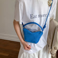 Simple Solid Color Dumpling Crossbody Bag 6W10BBG1870
