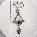 Vintage Gothic Vampire Bat Halloween Keychain 6W10BBC837