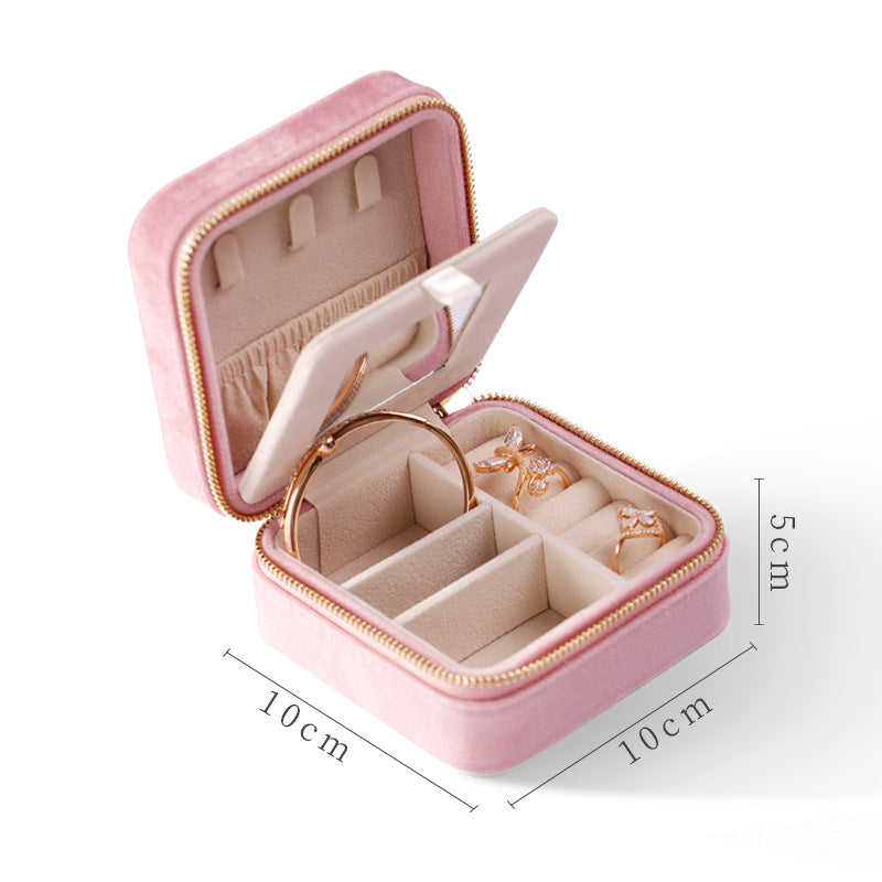 trendy Solid Color Square Jewelry Case 8CW6BOB353L