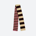 Trendy Color-Block Striped Warm Knit Scarf 6W6NSC82