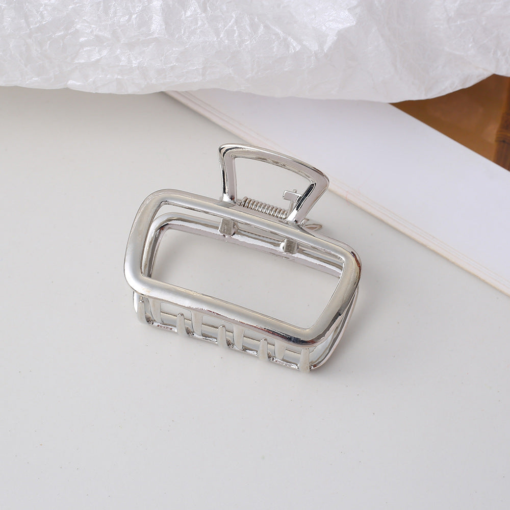 Minimalist Hollow Solid Color Metal Hair Claw MK2MBEP6W6HCP376