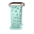 Solid Color Cat Claw Hollow Out Watch Band 6W6JWA145
