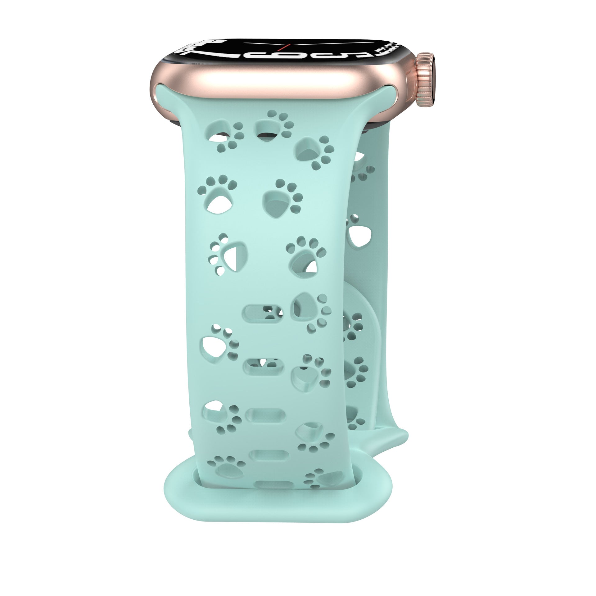 Solid Color Cat Claw Hollow Out Watch Band 6W6JWA145