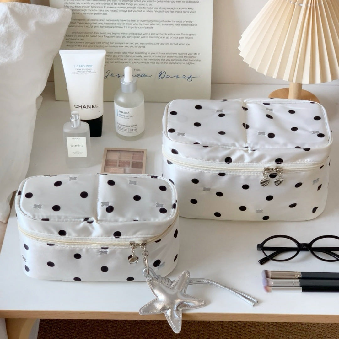 Simple Polka Dots Large Capacity - DippedShop Wholesale - #3971