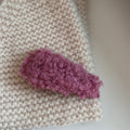 Simple Solid Color Plush Hair Clips 6W6HCP1237