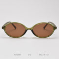 Trendy Polarized Oval Sunglasses - DippedShop Wholesale - #6483