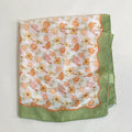 Floral Silk Scarf - DippedShop Wholesale - #5619
