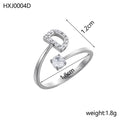 Simple Gold Plated Rhinestone - DippedShop Wholesale - #2963