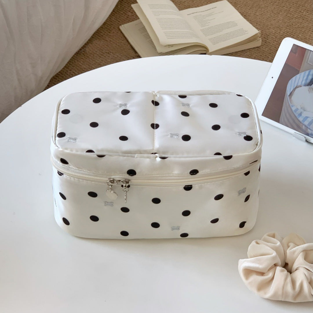 Simple Polka Dots Large Capacity - DippedShop Wholesale - #5043