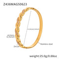 Elegant Cubic Zirconia Geometr - DippedShop Wholesale - #5443