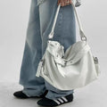 Stylish Solid Color Soft Leather Underarm Bag 6W10BBG2012