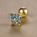 Trendy Gold Plated Butterfly P - DippedShop Wholesale - #7491