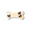 Cute Dog Bone Cubic Zirconia Side Hair Clip 8AS6HCP340T