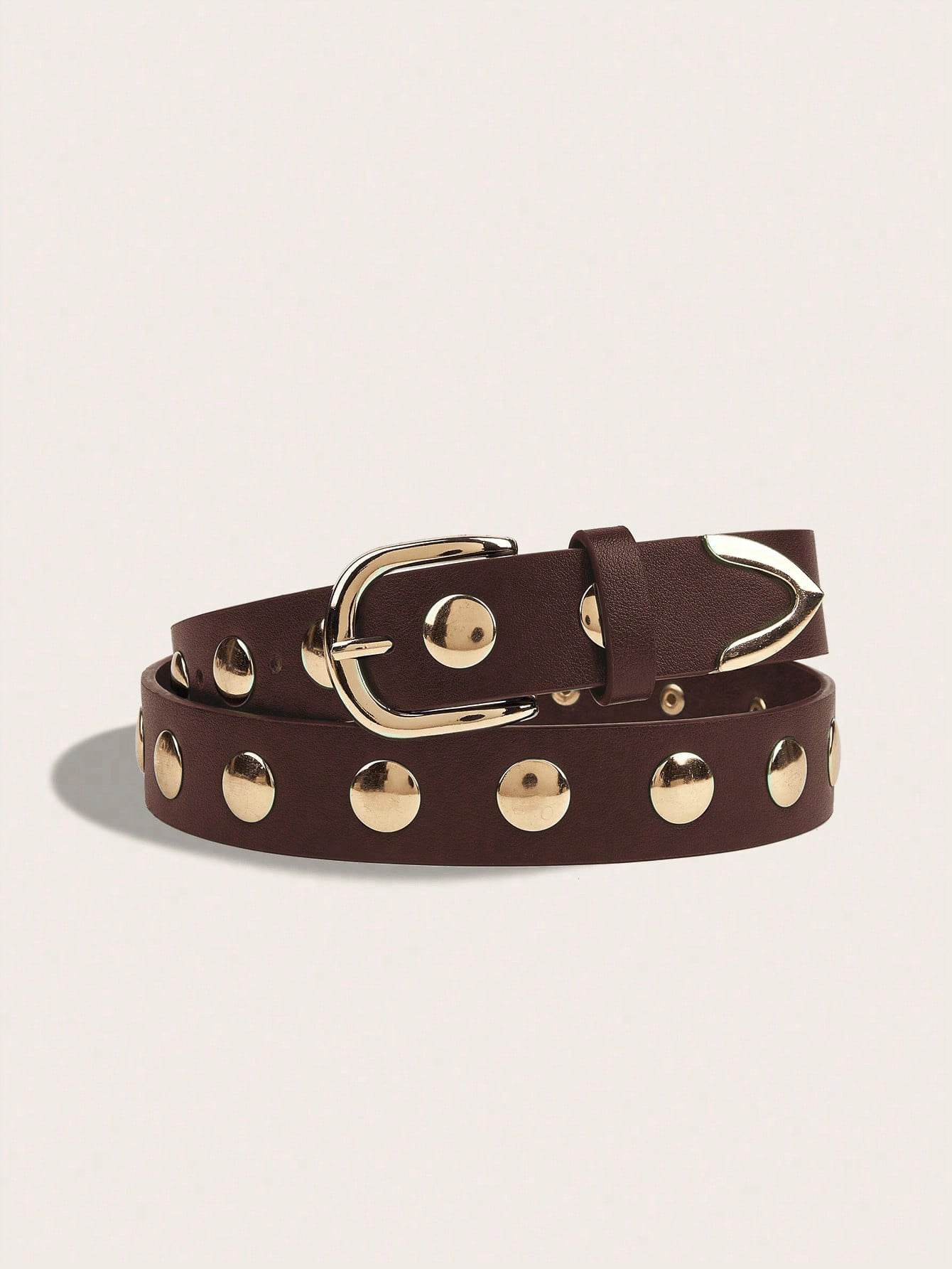 Trendy Punk Style Studded Leather Waist Belt MK2LEEP6W6JBT26