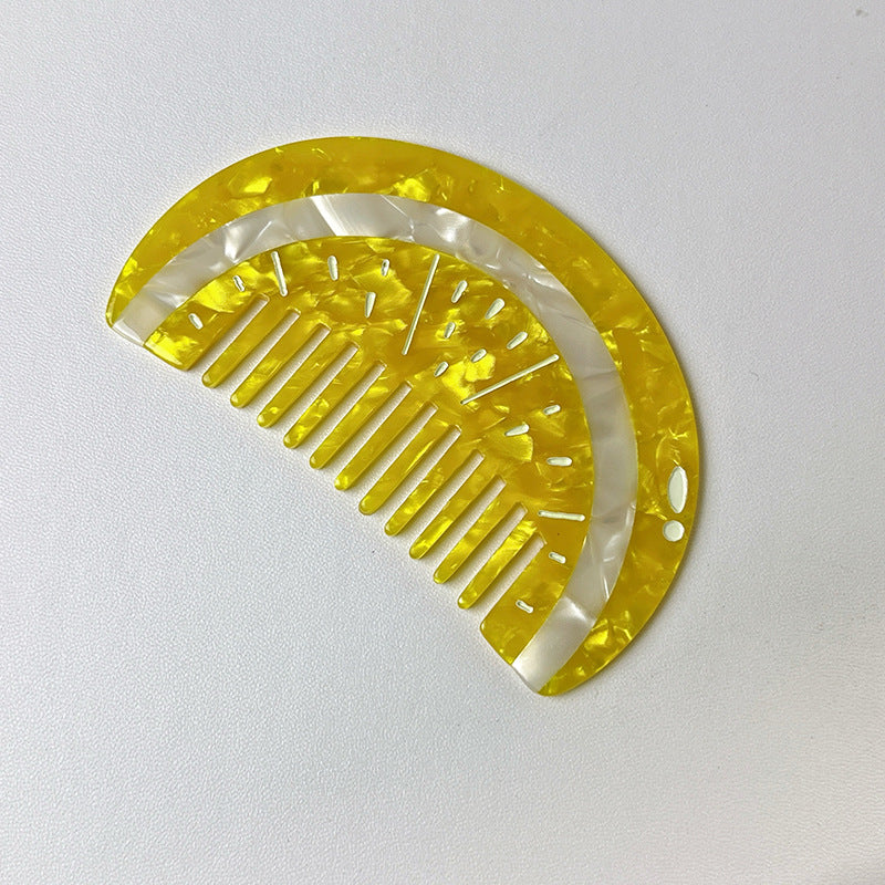 Portable Acetate Hair Combs - DippedShop Wholesale - #8067