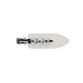 Creative Matte Cloud Rhinestones Acetate Hair Clip 8AS6HCP382L