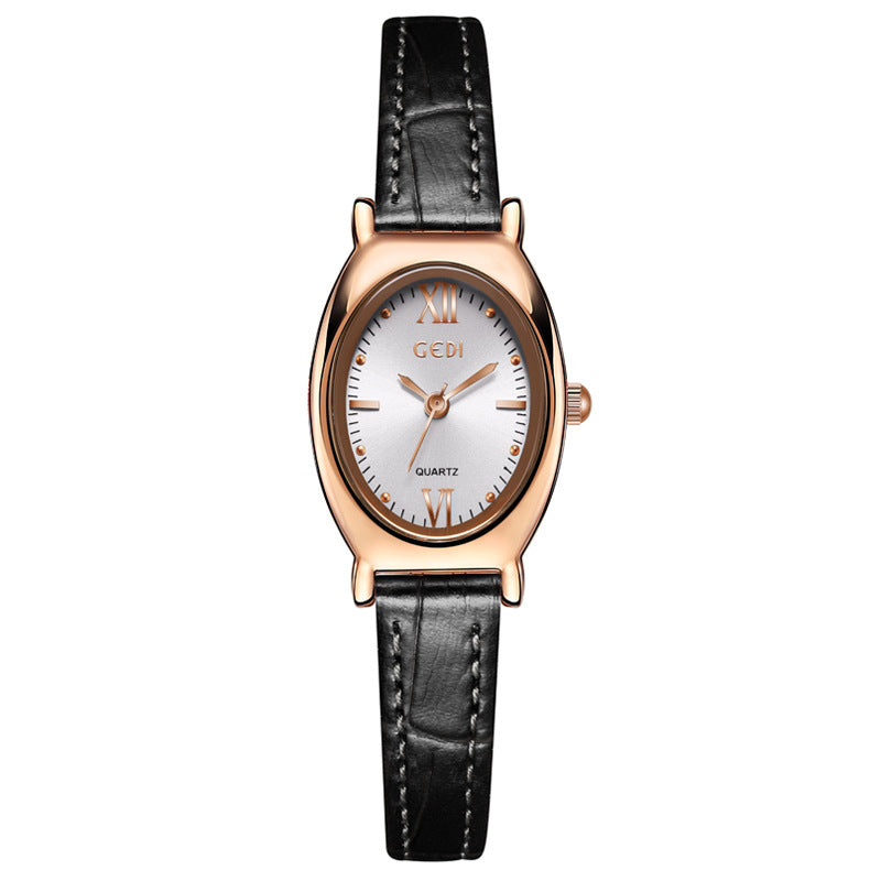Elegant Oval Dial Analog Quartz Wrist Watch MK2SSAS6W6JWA06