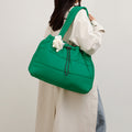 Trendy Solid Color Lightweight Puffer Shouder Bag 6W10BBG1810