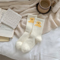 Winter Plush Animal Print Warm Crew Socks 6W8FSO519