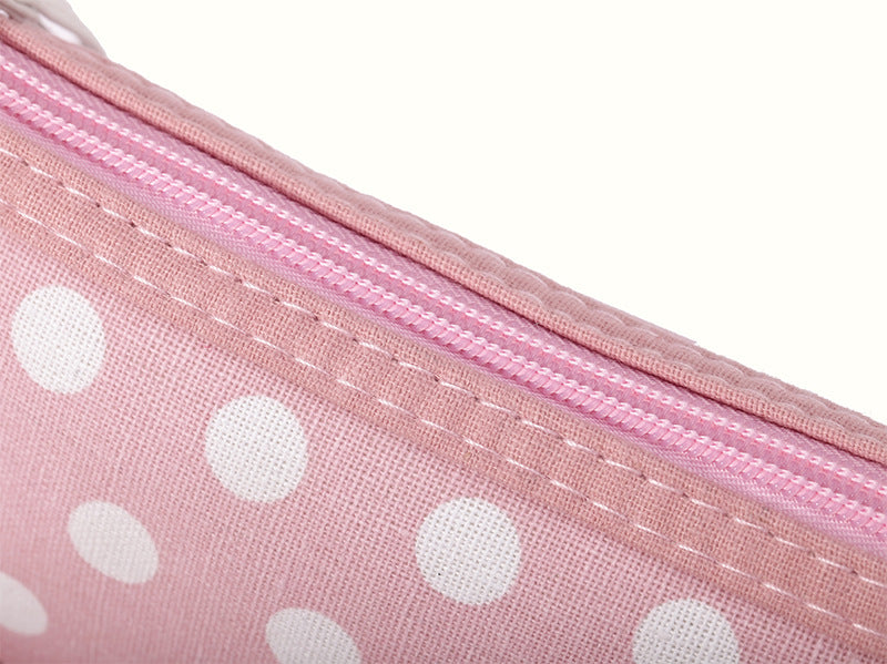 Classic Polka Dots Portable Card Storage Case 6S10BWB114