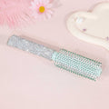 Sparkly Rhinestone Round Barrel Hair Brush 6C5CB159