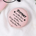 Pink Foldable Makeup Mirror - DippedShop Wholesale - #4483