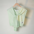 Casual Solid Color Sweater Knit Shawl Wrap 6W6NSC60