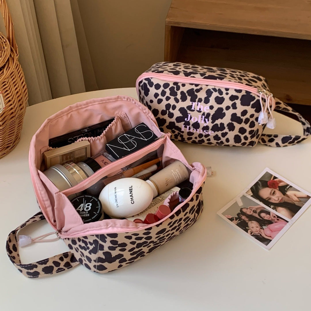 Simple Leopard Print Travel Large - DippedShop Wholesale - #1155