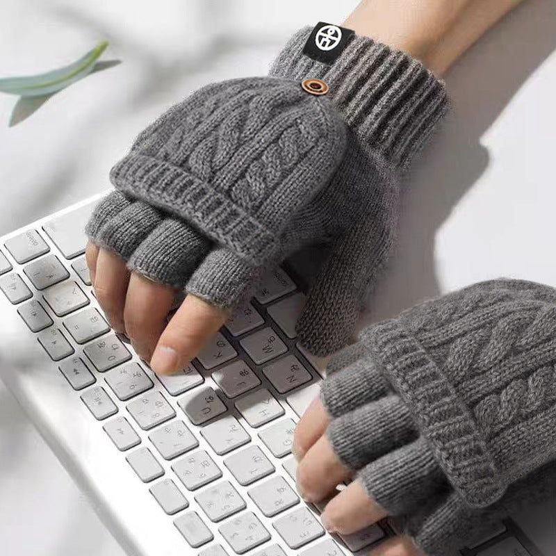Convertible Fingerless Mittens - DippedShop Wholesale - #9523