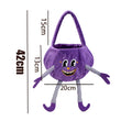 Plush Pumpkin Candy Bag - DippedShop Wholesale - #9955