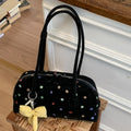 Sweet Color Block Polka Dots Underarm Bag 6W10BBG1373