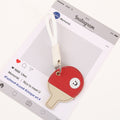 Creative PU Soccer Pendant Keychain Bag Charm 6W10BBC353