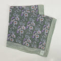 Sweet Butterfly Print Solid Color Silk Scarf 6W6NSI263