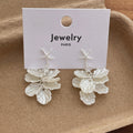 Starfish Shell Dangle Earrings - DippedShop Wholesale - #5523