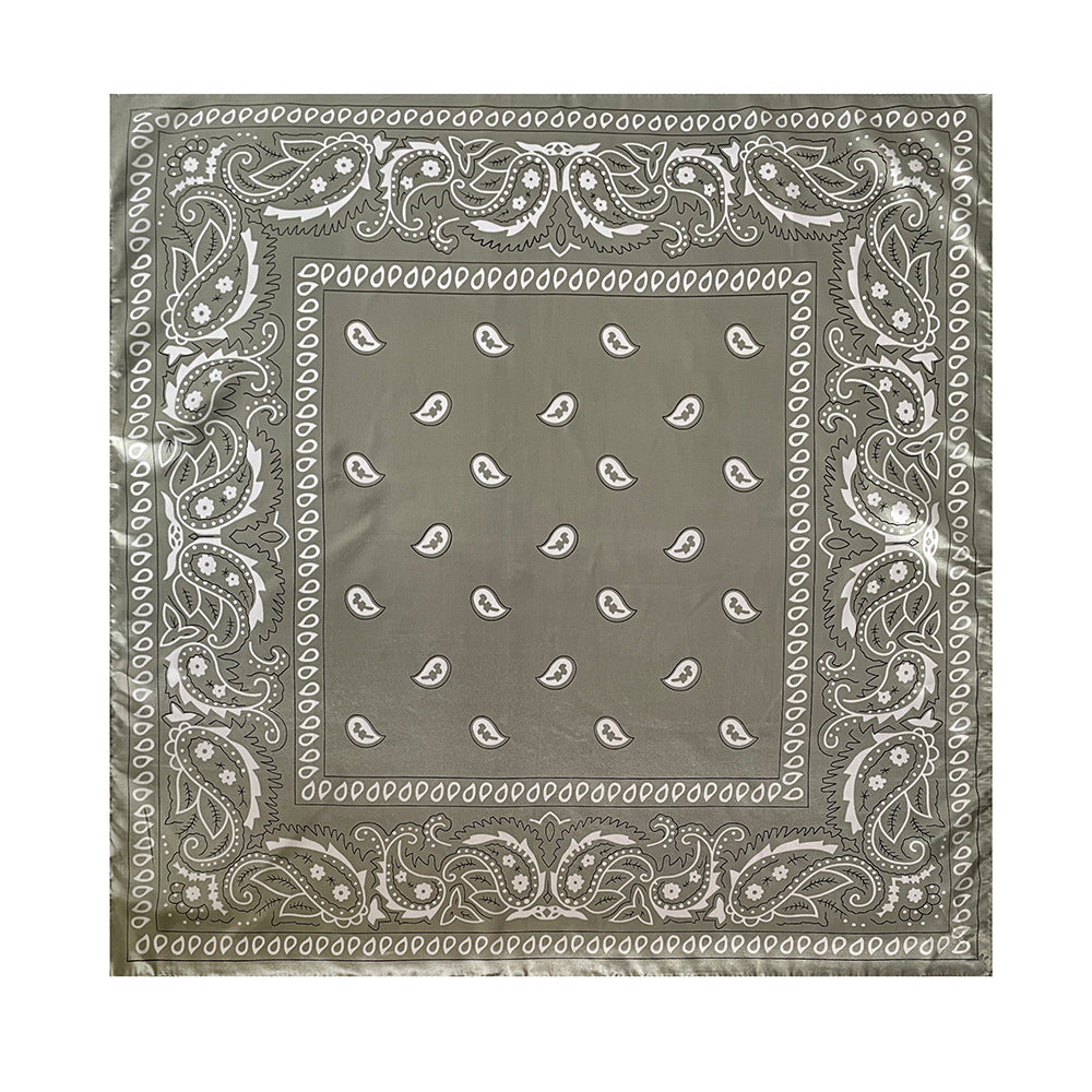 Minimalist Paisley Versatile Square Scarf MK2BW6W6NSI27