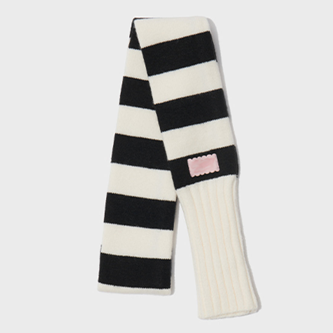 Cute Warm Striped Knit Winter Scarf DP25G594