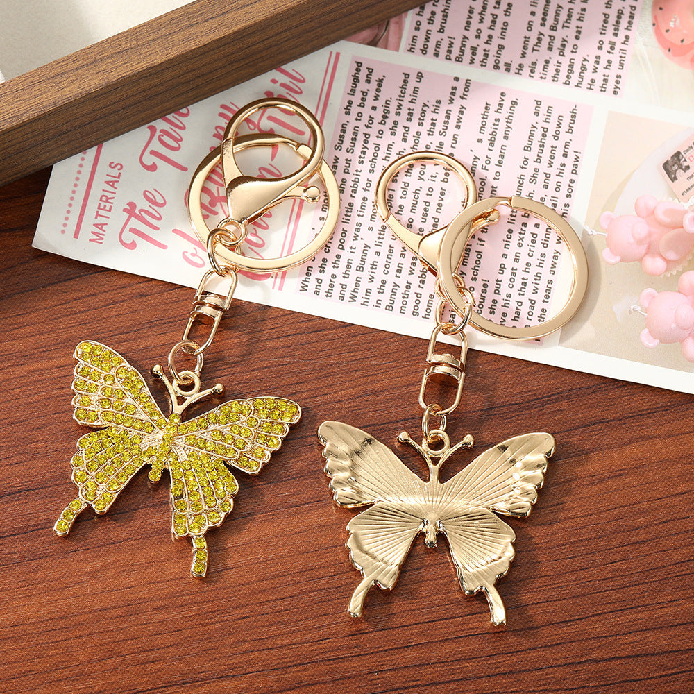 Butterfly Pendant Bag Charm - DippedShop Wholesale - #1827