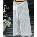 Floral Lace Wrap Skirt - DippedShop Wholesale - #9203