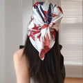 Fashion Star Print Soft Square Head Scarf MK2BLW6W6NSI48