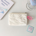 Stylish Bowknot Embossed Portable Makeup Bag MK2BW6S10BOB71