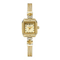Retro Gold Rhinestone Quartz Bangle Wrist Watch MK2SSAS6W6JWA09