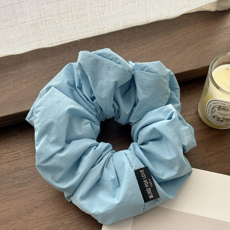 Trendy Solid Color Puff Elastic Scrunchies MK2BW6W6HSR62