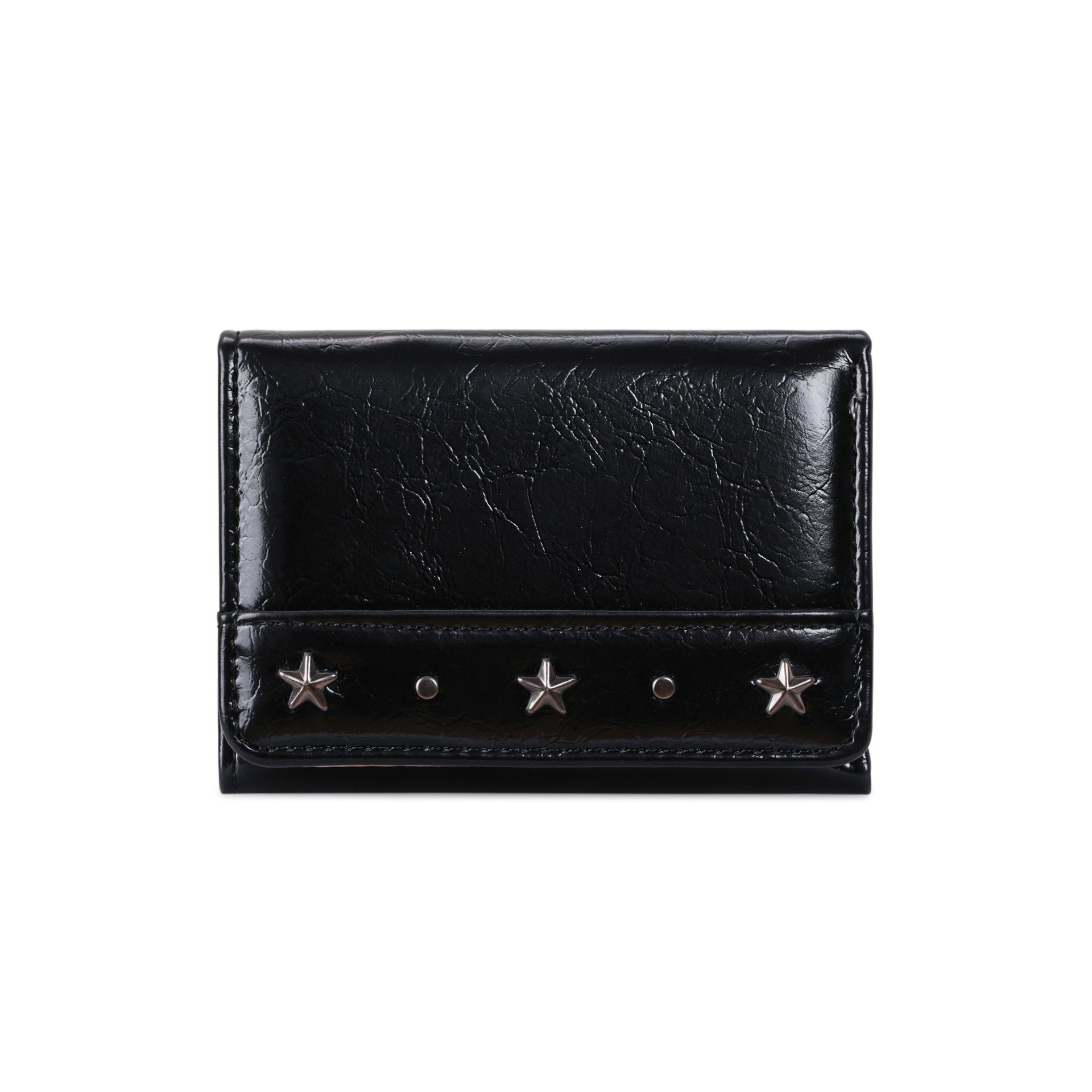 Trendy Star Rivet PU Coin Purse Wallet 6S10BWB139